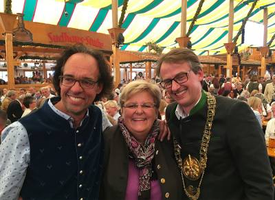 22.09.2017 - Erffnung Cannstatter Volksfest - Mit dem Kabarettisten Christoph Sonntag und dem Ersten Bürgermeister Michael Föll