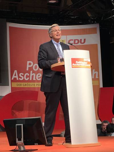 01.03.2017 - Politischer Aschermittwoch der CDU in Fellbach - 